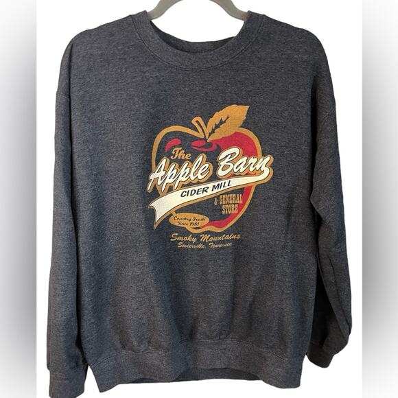 The Apple Barn Cider Mill Smoky Mountains Tennessee Destination Sweatshirt M - Picture 1 of 7